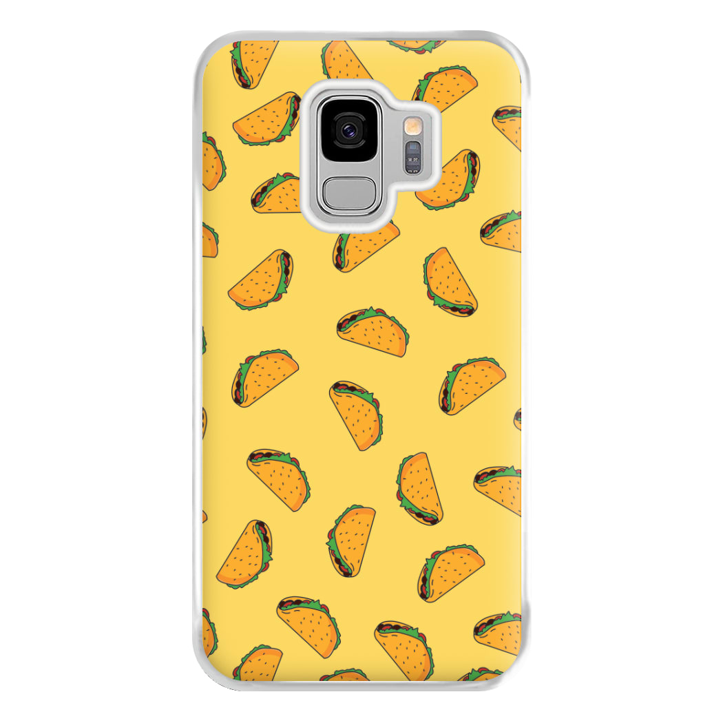 Tacos - Fast Food Patterns Phone Case for Galaxy S9 Plus