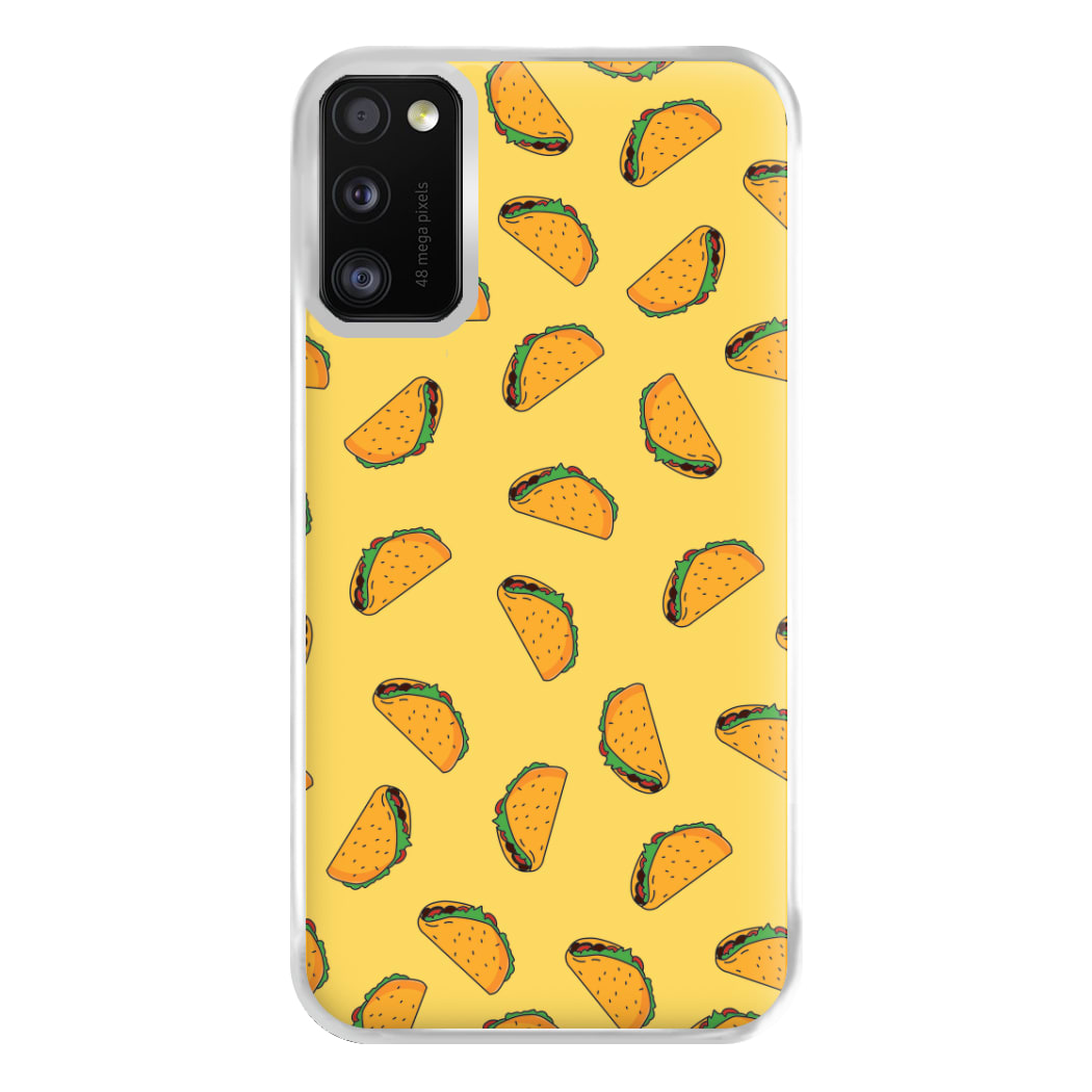 Tacos - Fast Food Patterns Phone Case for Galaxy A41