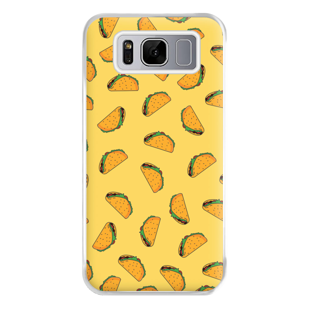 Tacos - Fast Food Patterns Phone Case for Galaxy S8 Plus