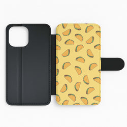 Tacos - Fast Food Patterns Flip Phone Case