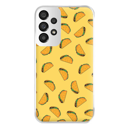 Tacos - Fast Food Patterns Phone Case for Galaxy A33