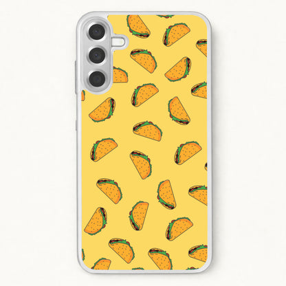 Tacos - Fast Food Patterns Phone Case for Galaxy A57