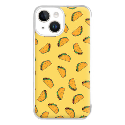 Tacos - Fast Food Patterns Phone Case for iPhone 14