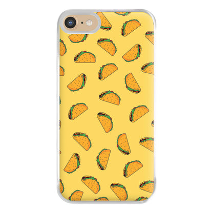 Tacos - Fast Food Patterns Phone Case for iPhone 6 / 7 / 8 / SE