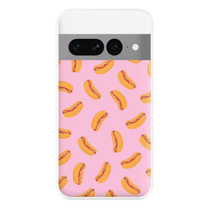 Hot Dogs - Fast Food Patterns Phone Case for Google Pixel 7 Pro