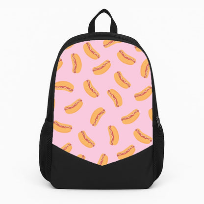 Hot Dogs - Fast Food Patterns Large Backpack