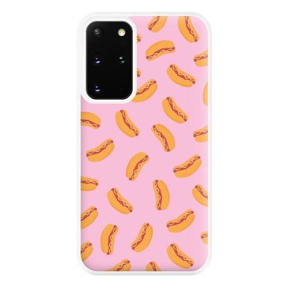 Hot Dogs - Fast Food Patterns Phone Case for Galaxy S20 Plus