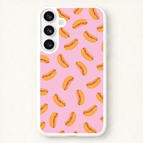Hot Dogs - Fast Food Patterns Phone Case for Galaxy S26