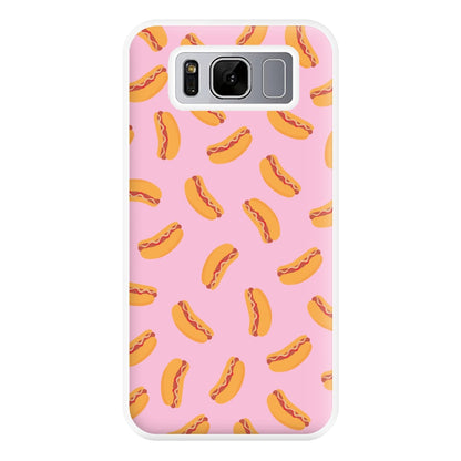 Hot Dogs - Fast Food Patterns Phone Case for Galaxy S8 Plus