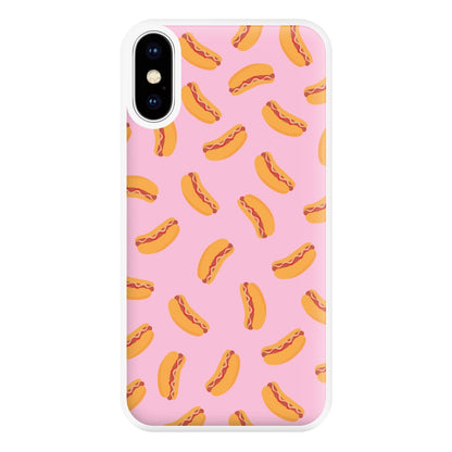 Hot Dogs - Fast Food Patterns Phone Case for iPhone XS Max