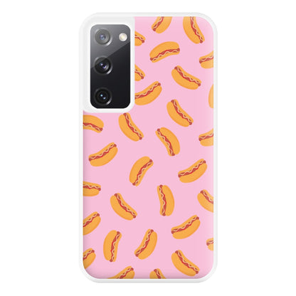 Hot Dogs - Fast Food Patterns Phone Case for Galaxy S20FE