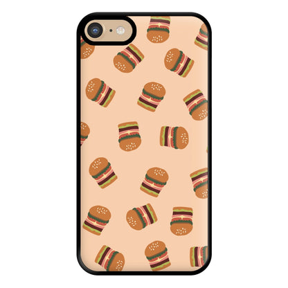 Burgers - Fast Food Patterns Phone Case for iPhone 6 / 7 / 8 / SE