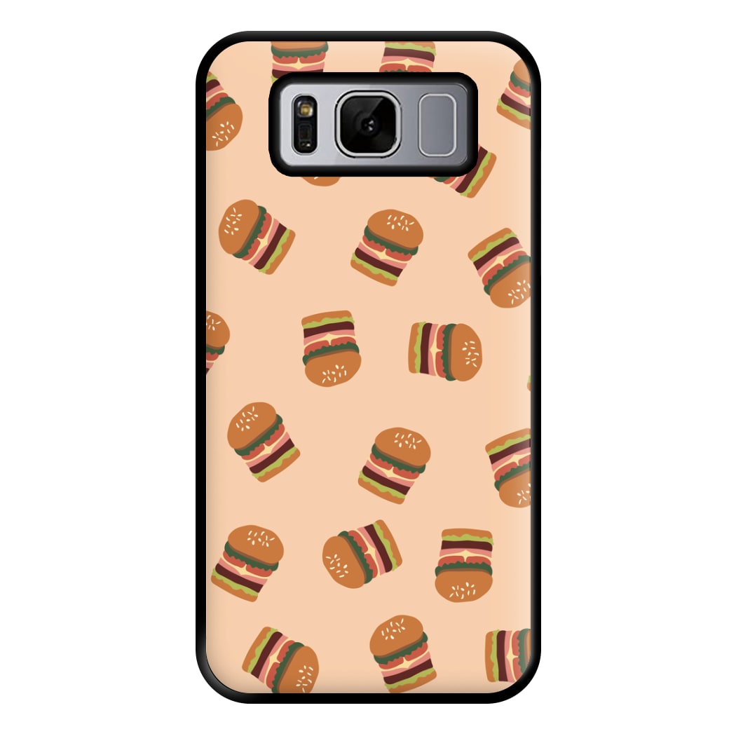 Burgers - Fast Food Patterns Phone Case for Galaxy S8 Plus