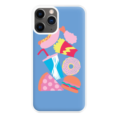 All The Foods - Fast Food Patterns Phone Case for iPhone 12 Pro Max