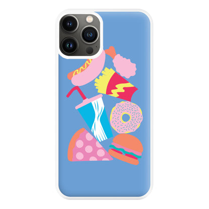 All The Foods - Fast Food Patterns Phone Case for iPhone 11 Pro Max