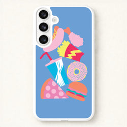 All The Foods - Fast Food Patterns Phone Case for Galaxy S26 Plus