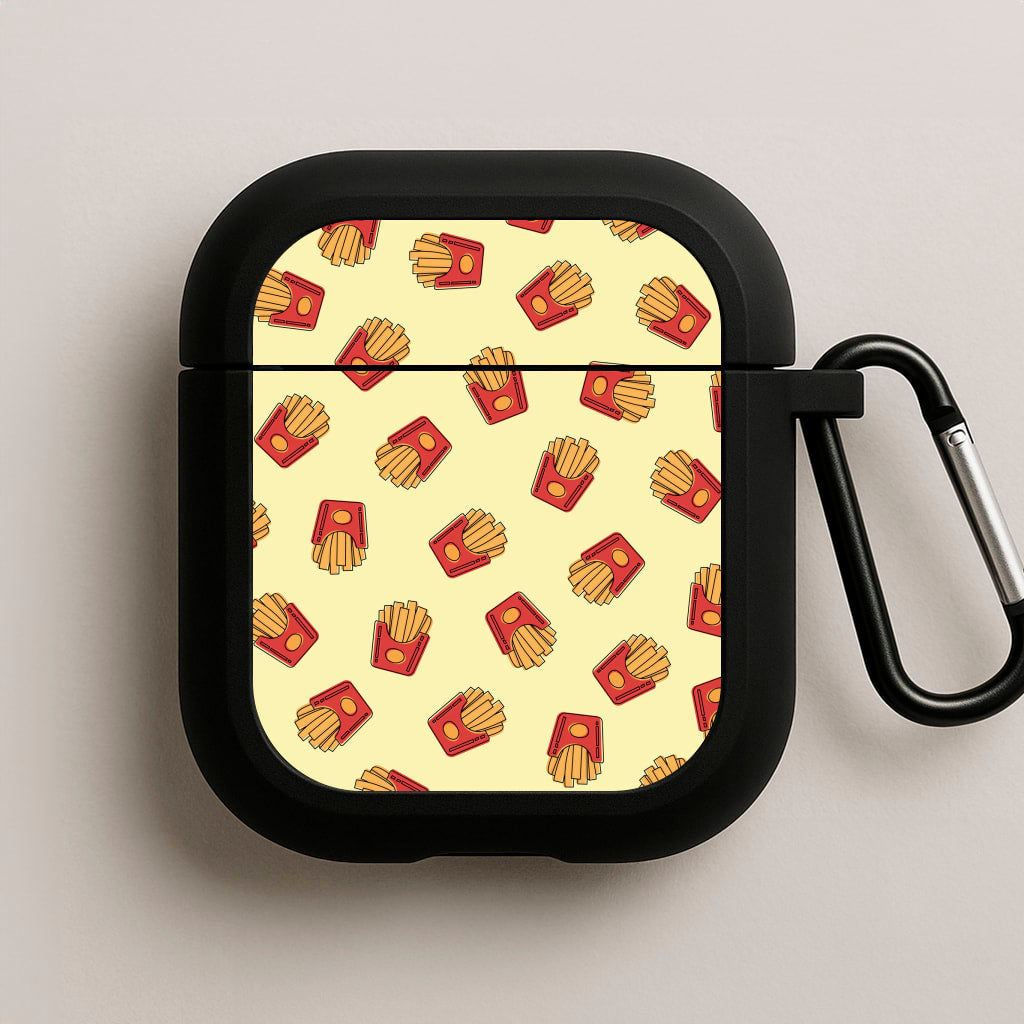 Fries - Fast Food Patterns AirPods Case