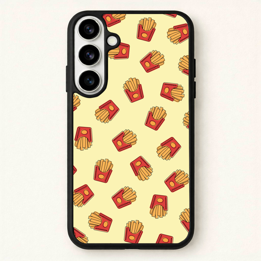 Fries - Fast Food Patterns Phone Case for Galaxy S26 Plus