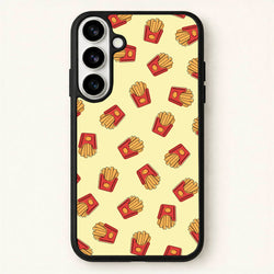Fries - Fast Food Patterns Phone Case for Galaxy S26