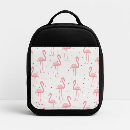 Pink Flamingo Pattern Insulated Lunchbox