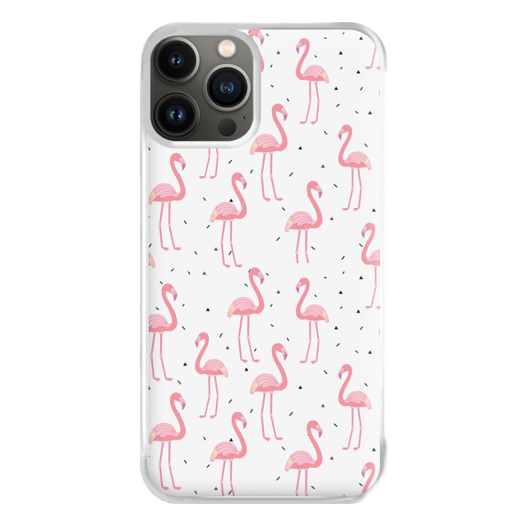 Pink Flamingo Pattern Phone Case for iPhone 11 Pro Max