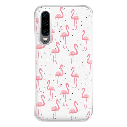 Pink Flamingo Pattern Phone Case for Huawei P30