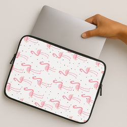 Pink Flamingo Pattern MacBook Case