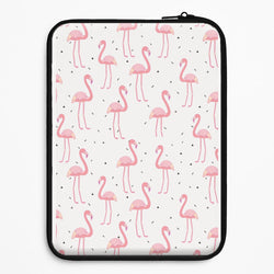 Pink Flamingo Pattern Universal Laptop Sleeve