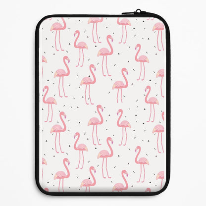 Pink Flamingo Pattern Universal Laptop Sleeve