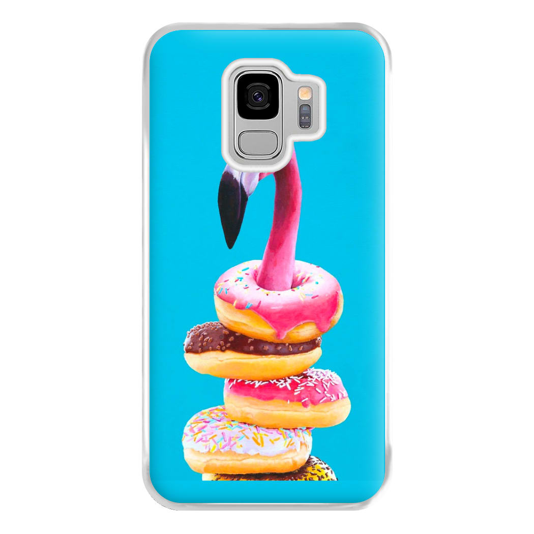 A Famished Flamingo Phone Case for Galaxy S9 Plus