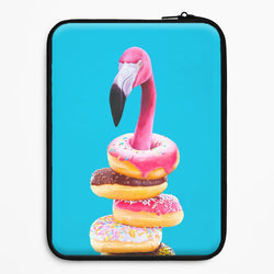 A Famished Flamingo Universal Laptop Sleeve
