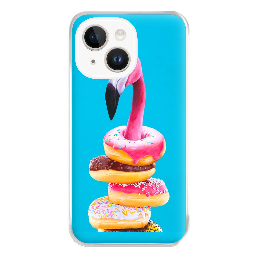 A Famished Flamingo Phone Case for iPhone 14 Plus