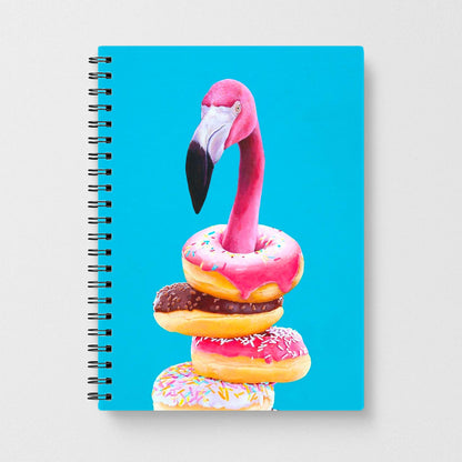 A Famished Flamingo Notebook - Fun Cases