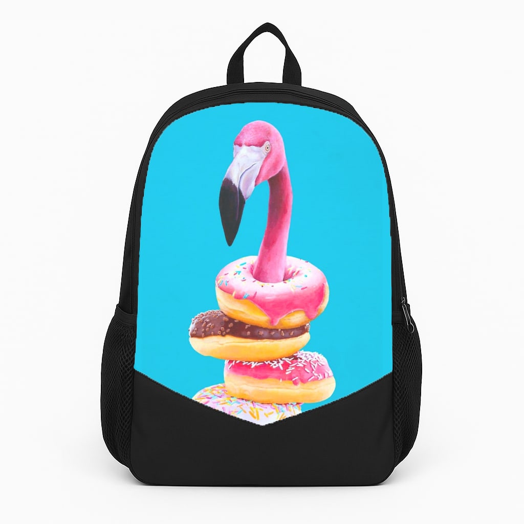 A Famished Flamingo Backpack