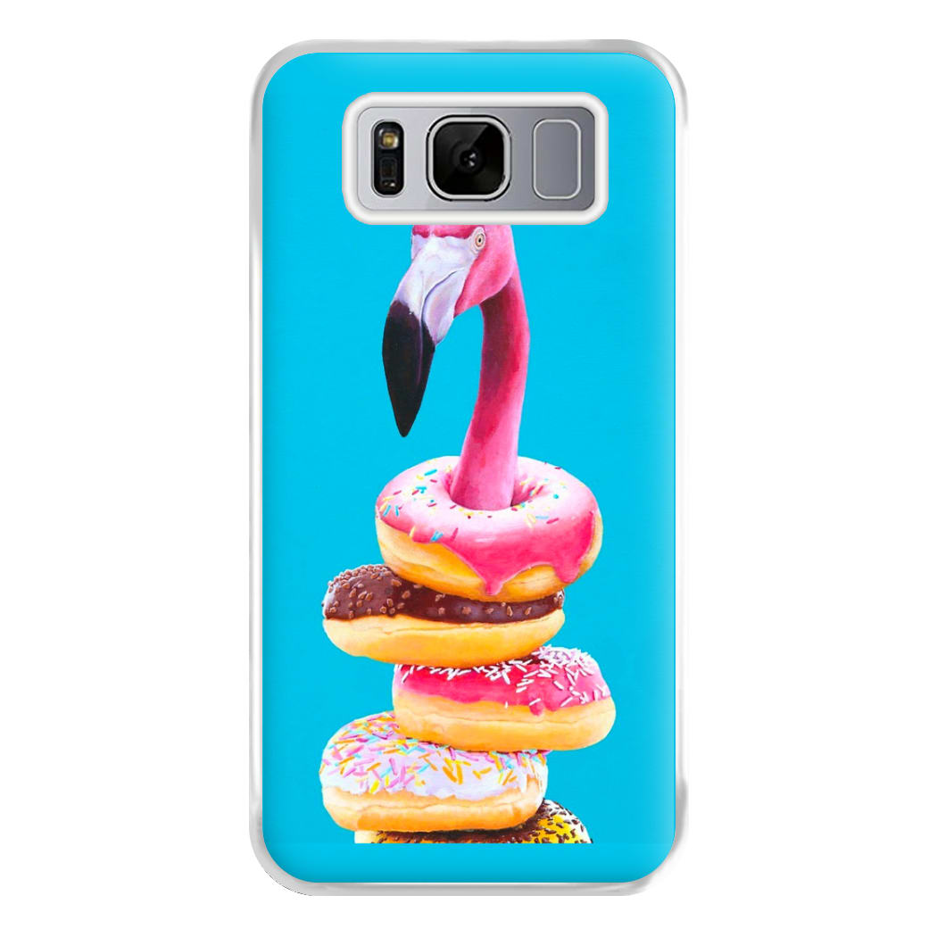 A Famished Flamingo Phone Case for Galaxy S8 Plus