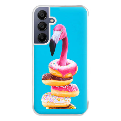 A Famished Flamingo Phone Case for Galaxy A16