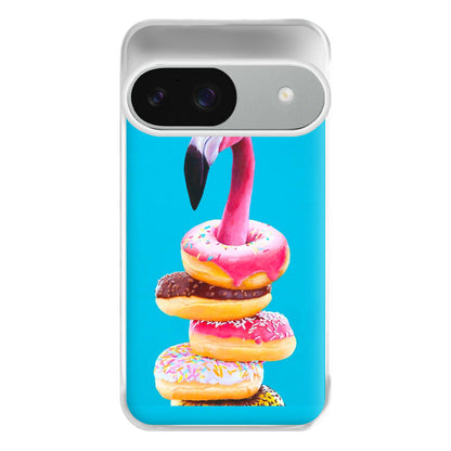 A Famished Flamingo Phone Case for Google Pixel 9 / 9 Pro