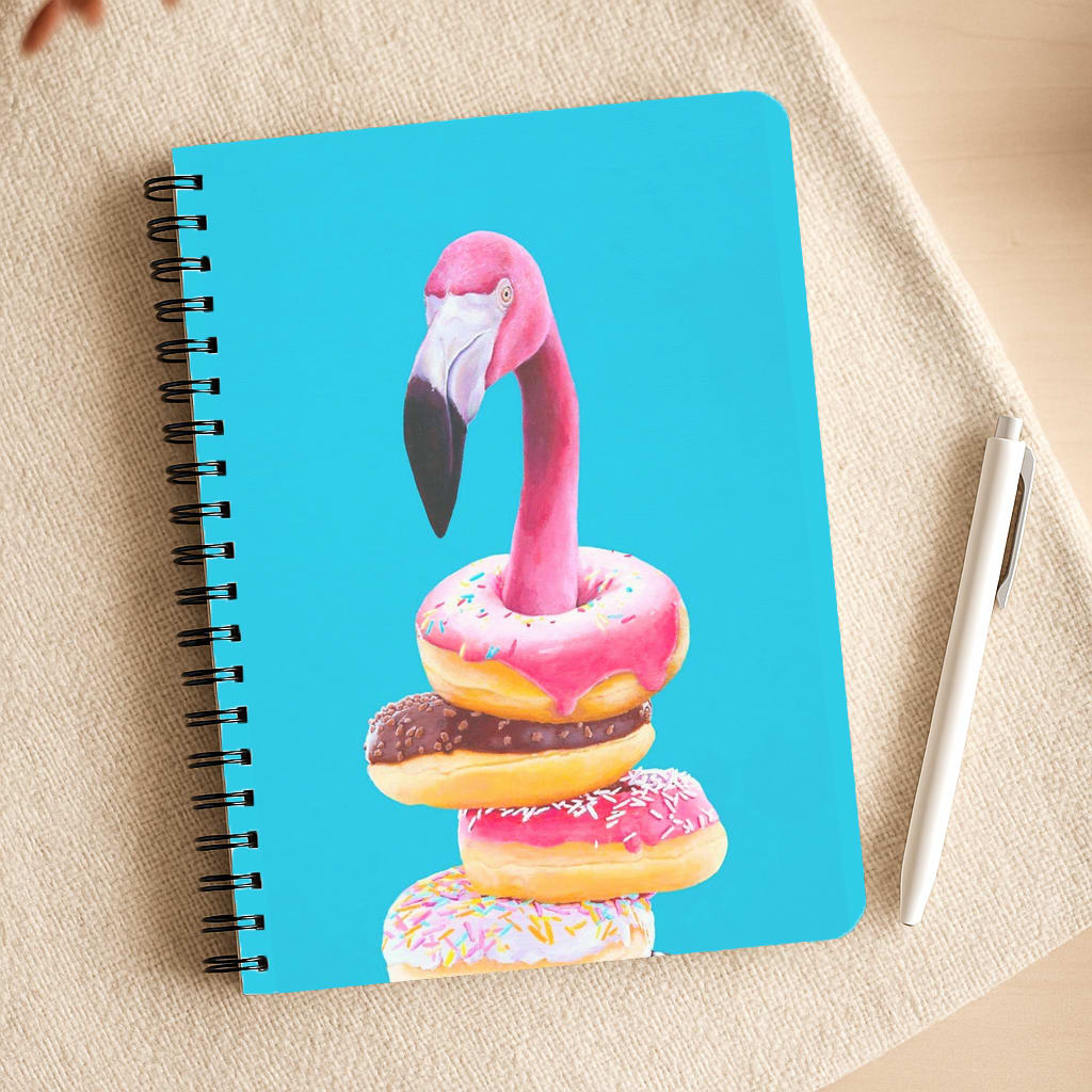 A Famished Flamingo Notepad