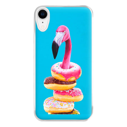 A Famished Flamingo Phone Case for iPhone XR