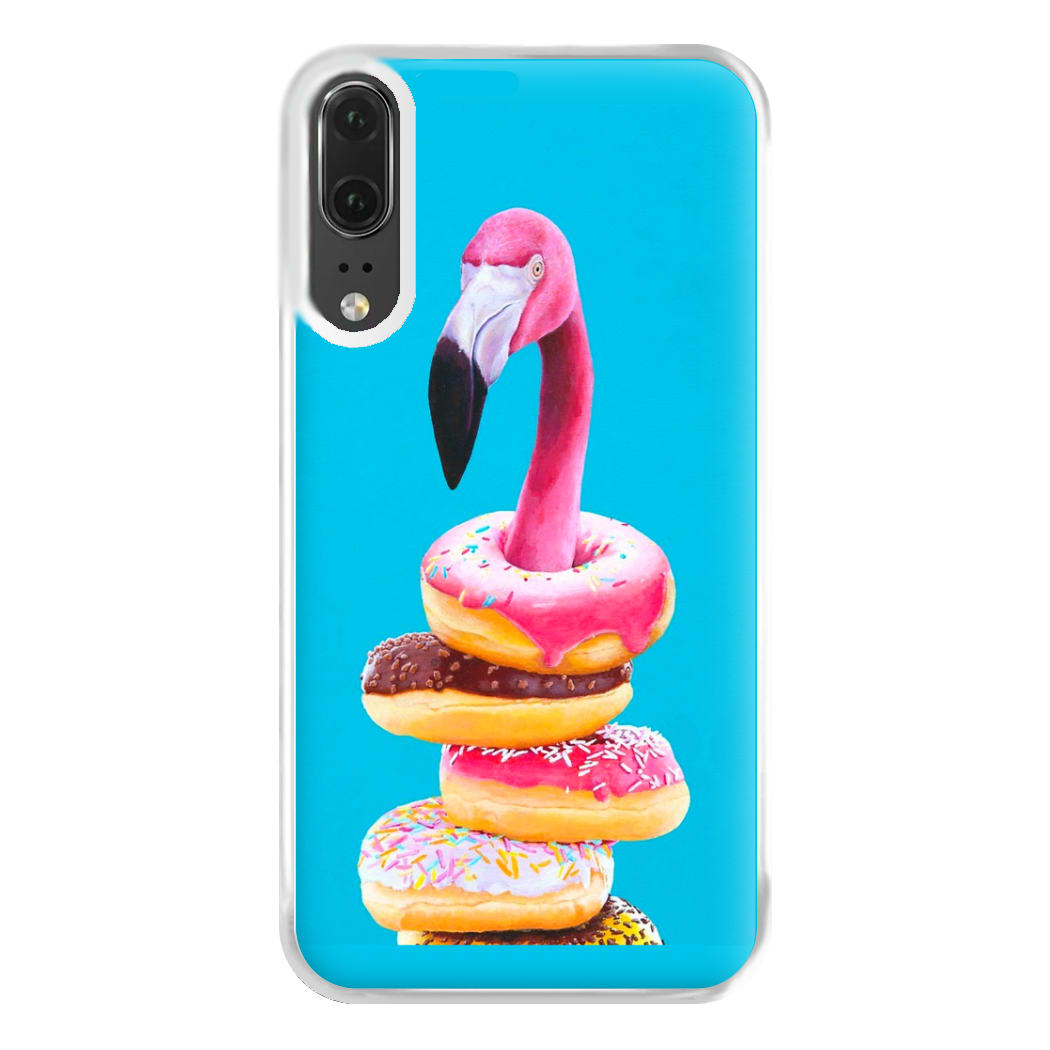 A Famished Flamingo Phone Case for Huawei P20