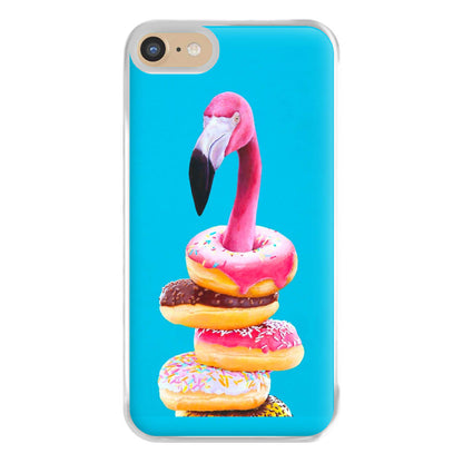 A Famished Flamingo Phone Case for iPhone 6 / 7 / 8 / SE