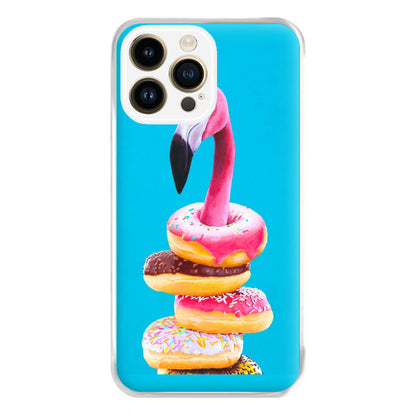 A Famished Flamingo Phone Case for iPhone 14 Pro Max