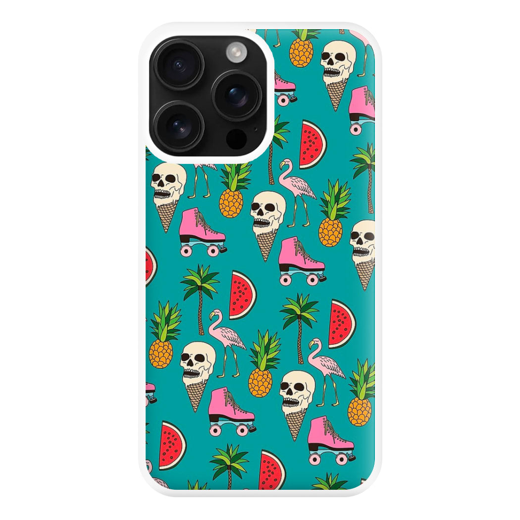 Skull Creams - Summer Pattern Phone Case