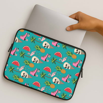 Skull Creams - Summer Pattern MacBook Case