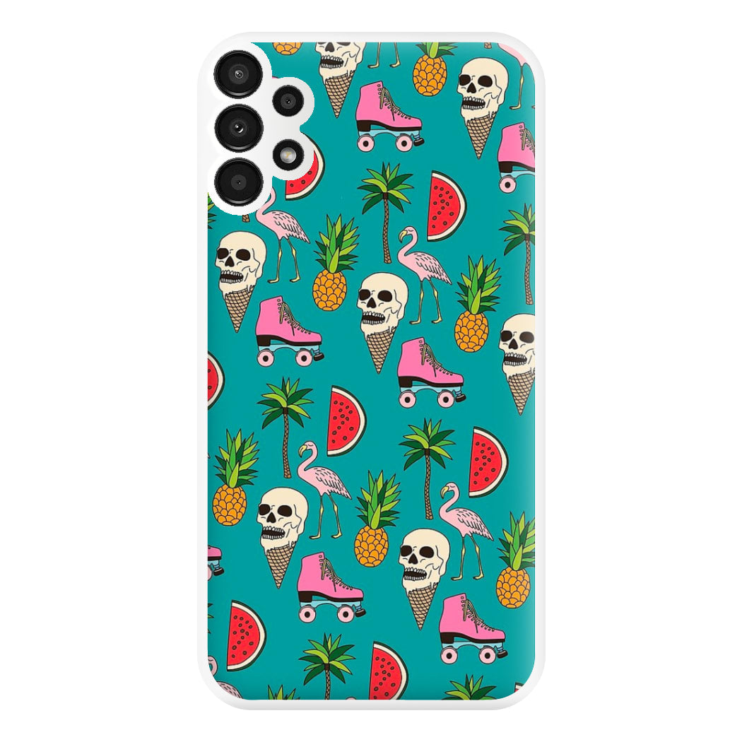 Skull Creams - Summer Pattern Phone Case for Galaxy A13