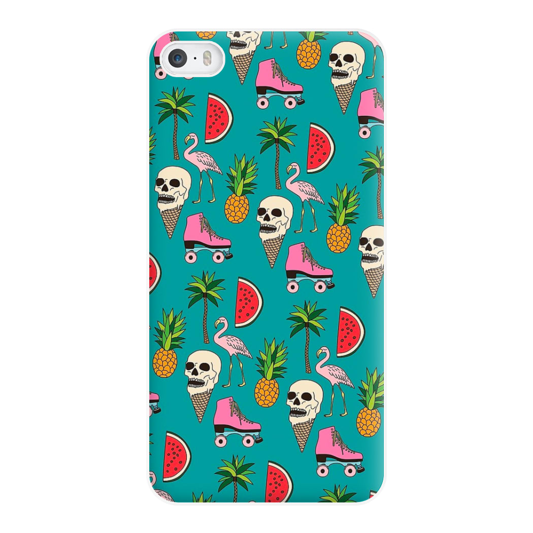 Skull Creams - Summer Pattern Phone Case for iPhone 5 / 5s / SE 2016