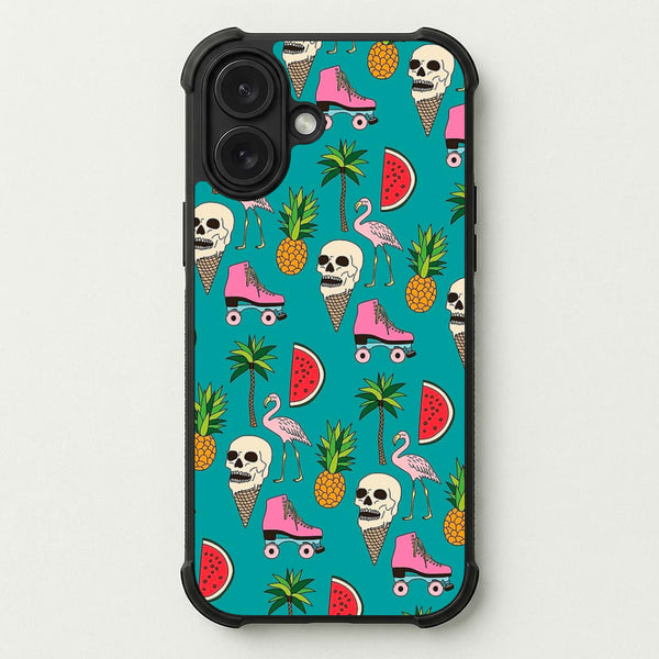 Skull Creams - Summer Pattern Phone Case — Bumper case