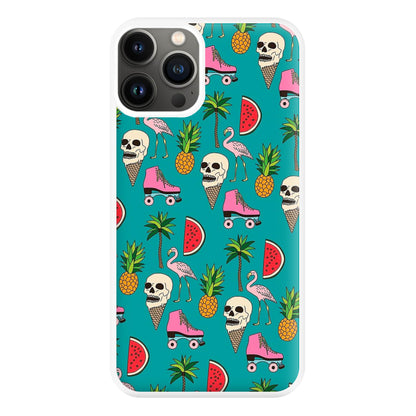 Skull Creams - Summer Pattern Phone Case for iPhone 11 Pro Max