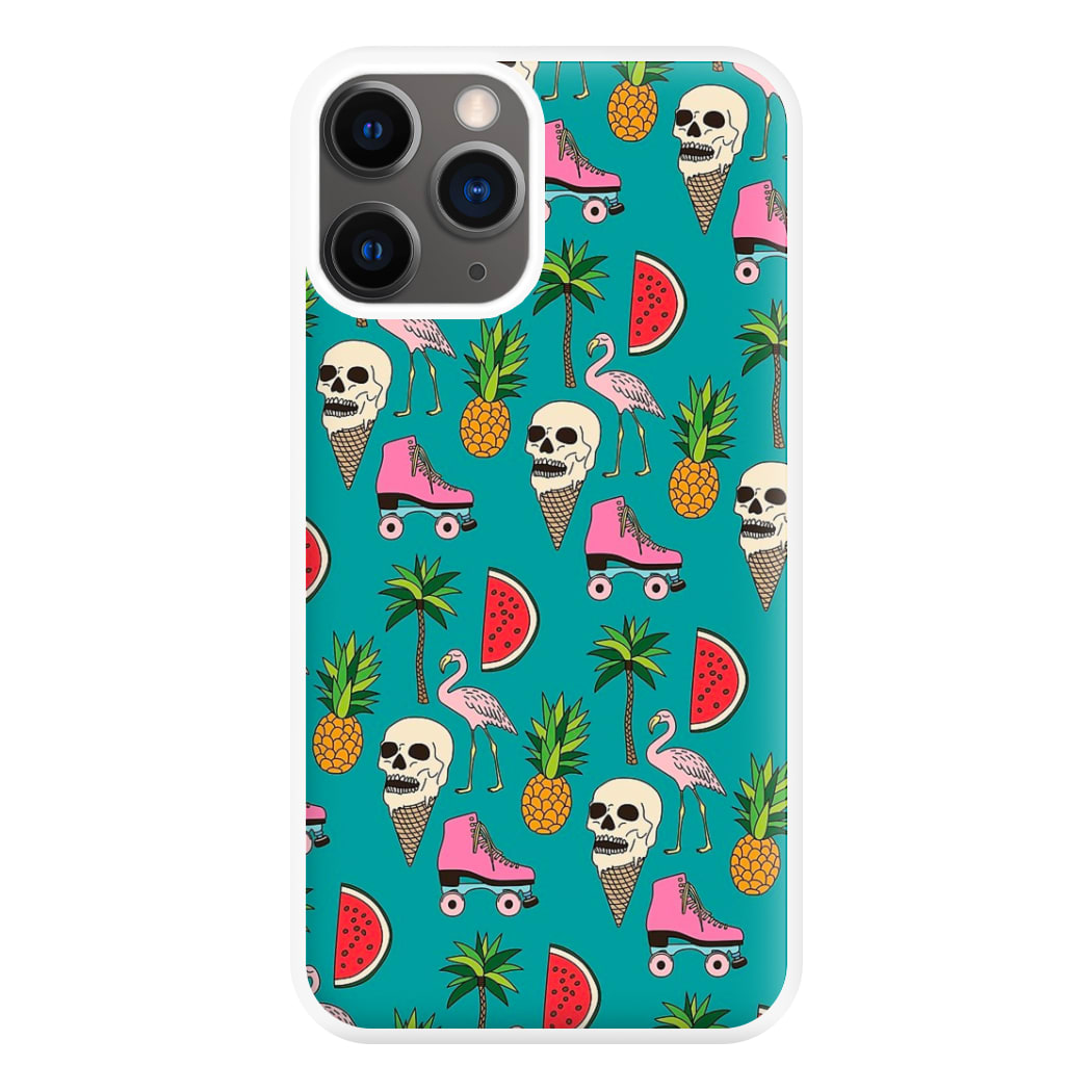 Skull Creams - Summer Pattern Phone Case for iPhone 12 Pro Max