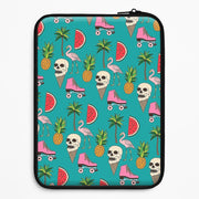 Skull Creams - Summer Pattern Laptop Sleeve 1